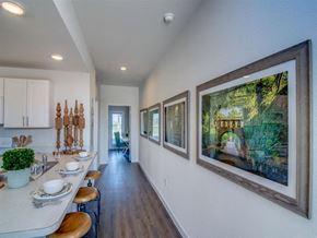 San Antonio apartment for rent - Hallway Bar at Aviator at Brooks, San Antonio, 78235