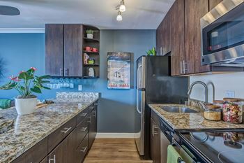 Granite countertops