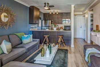 Laminate wood flooring