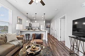 Hardwood-style flooring