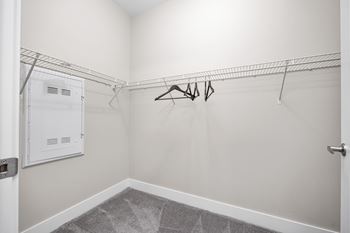 Large walk-in closets