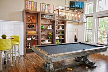 Billiards room