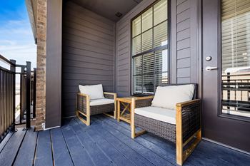Terraces and balconies available*