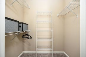 Dublin townhouse for rent - the spacious closets in every apartment at the flats at west end apartments