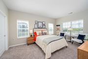 Columbus apartment for rent - the preserve at ballantyne commons bedroom with large windows