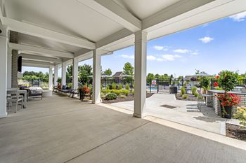 Outdoor lounge & social retreat