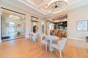 Westerville apartment for rent - A dining room with a table and chairs.