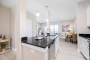 Grove City townhouse for rent - a kitchen with a sink and a counter top