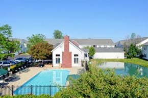 Marysville apartment for rent - A house with a pool in the backyard.