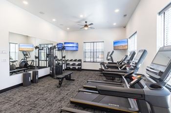 State-of-the-art fitness center