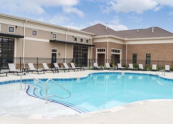 Heated saltwater pool