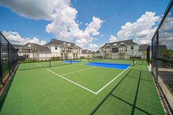 Pickleball courts for active outdoor living