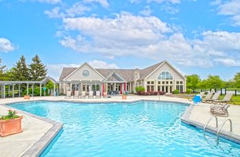 Resort-style heated pool