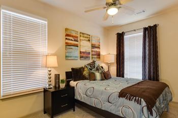 Spacious bedrooms