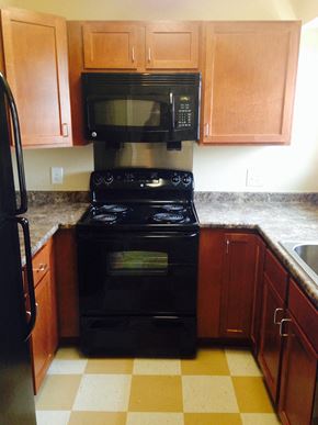Arlington apartment for rent - Black Appliance -Stove