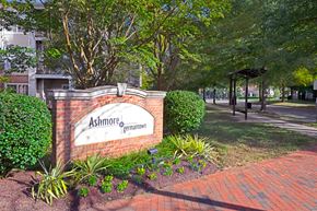 Germantown apartment for rent - A sign that says Ashmore Germantown is in front of a building.