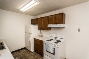 Grand Forks apartment for rent - this is a photo of the kitchen of a 560 square foot, 1 bedroom apartment at as