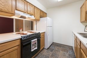 Bismarck apartment for rent - Bismarck, ND Bradbury Apartments. this is a photo of the kitchen in a 1 bedroom apartment