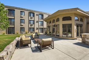 St. Louis Park apartment for rent - The Edge of Uptown Apartments | Patio with Furniture