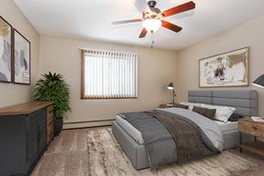 Coon Rapids apartment for rent - Coon Rapids, MN Parkview Estates Apartments | Furnished Bedroom