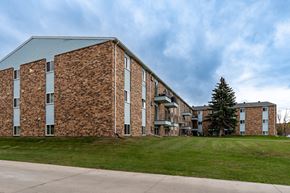 Grand Forks apartment for rent - Grand Forks, ND Grandview Apartments. Exterior of a brick apartment.