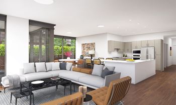 Open, modern floor plans