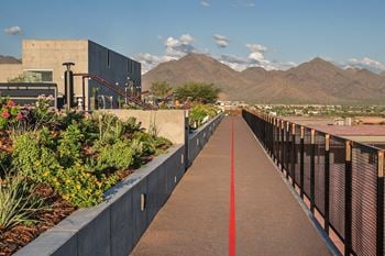 ~1/4 Mile running/walking track