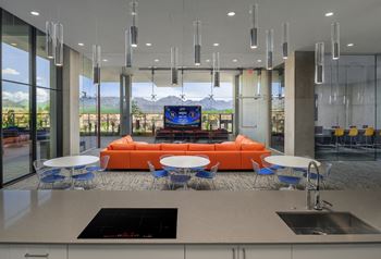 Sports lounge
