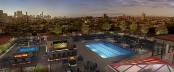 Rooftop sky deck