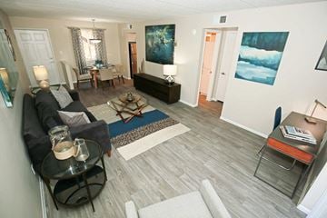 Phoenix apartment for rent - a living room with a couch and a table