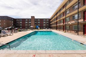 Denver apartment for rent - the pool at our 2400 2400 2400 apartments