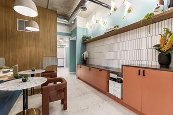 Resident lobby with printwithme station
