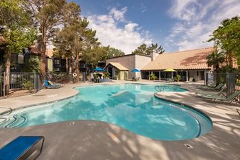 Two resort-style swimming pools