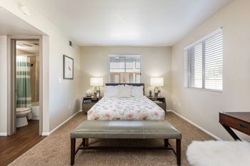 Spacious bedrooms