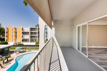 Huge patios*