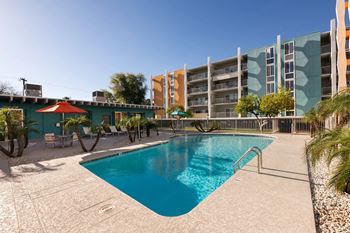 Swimming pool & newly remodeled sundeck