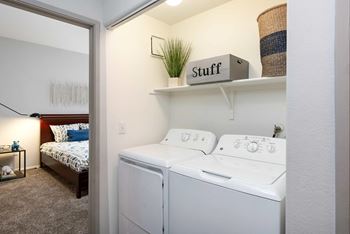 Full size washer & dryer
