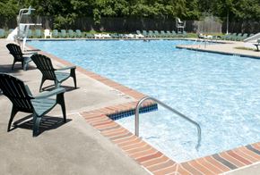 Parsippany apartment for rent - Sparkling blue waters pool number 1 at Troy Hills Village in Parsippany, NJ,07054