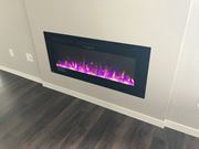 Fargo apartment for rent - Fireplace at Grayhawk Apartments, Fargo, North Dakota