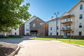 Fargo apartment for rent - exterior view at Bluemont Village Apartments, Fargo, North Dakota