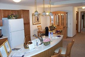Sartell townhouse for rent - Fully Equipped Kitchen at Silver Oaks Townhomes, Sartell