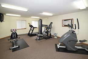 St Cloud apartment for rent - Fitness Center at Hillcrest Apartments, St Cloud, MN