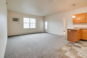 Fargo apartment for rent - Living Room at Boulder Ridge  Apartments, Fargo, ND