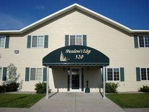Detroit Lakes apartment for rent - Entrance at Meadows Edge Apartments - Detroit Lakes, Detroit Lakes