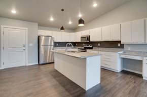 Fargo apartment for rent - Kitchen at Mezzo Apartments, North Dakota