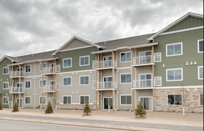 Baxter apartment for rent - an apartment building on the side of a street, Pinehurst Apartments, Baxter