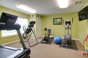 Fergus Falls apartment for rent - Fitness Room at Stetson Village Apartments, Fergus Falls, MN, 56537