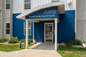Fargo apartment for rent -  Building Entrance at Warehouse Apartments, North Dakota, 58102