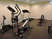Milwaukee apartment for rent - Fitness Center With Modern Equipment at Prospect East Apartments, Milwaukee, Wisconsin