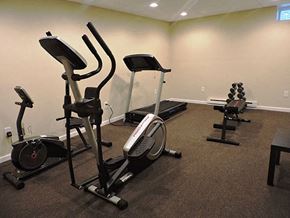 Milwaukee apartment for rent - Fitness Center With Modern Equipment at Prospect East Apartments, Milwaukee, Wisconsin